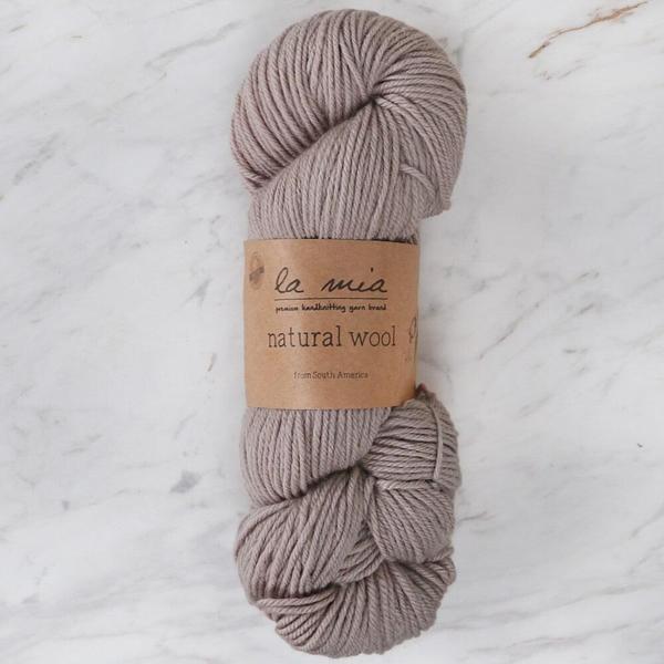 La Mia Natural Wool Bej El Örgü İpi - H3 - 33605 - Image 1