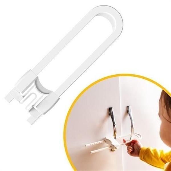 BUFFER® Bebek Çocuk Çekmece ve Dolap Koruma Raylı Güvenlik Sistemi Emniyet Kilidi - Image 1