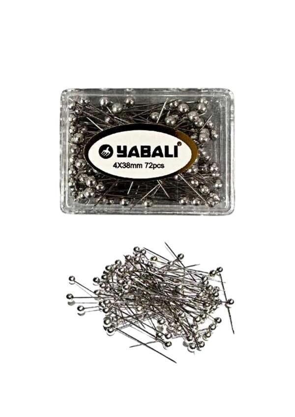 Toplu İğne Gümüş 72'li 4x38 mm - Image 1