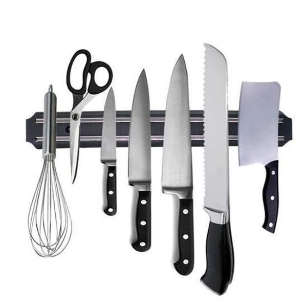 BUFFER® Mıknatıslı Paslanmaz Duvar Bıçak Askısı Standı 33 Cm  Aparat - Image 1