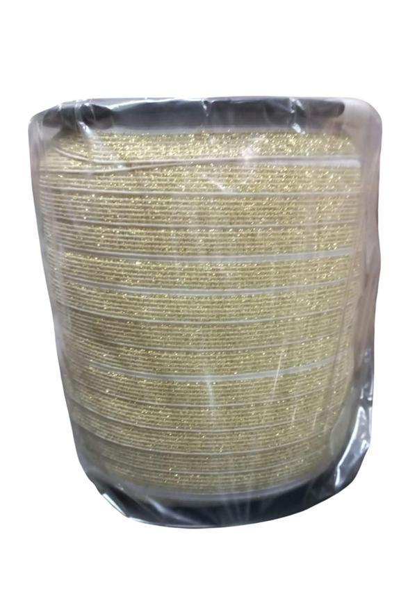 Çamaşır Lastiği Düz 1 cm  75 Metre 1 Top Gold - Image 1