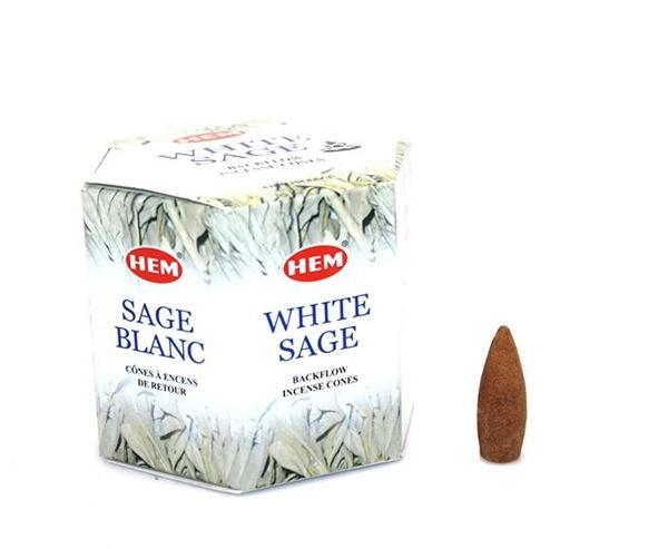 White Sage Aromalı Geri Akış Tütsü  - Image 1