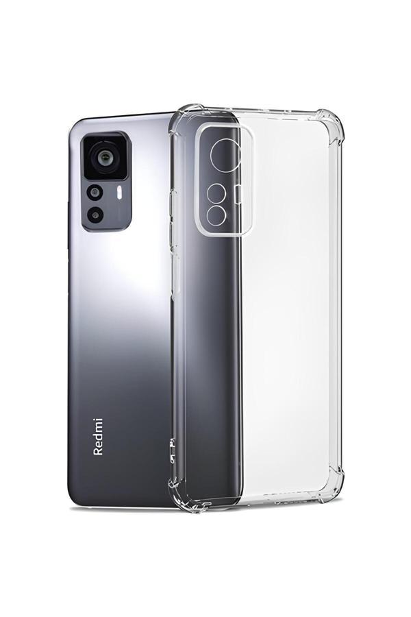 Q Aksesuar Xiaomi 12T Uyumlu Renksiz Silikon Şeffaf Telefon Kılıfı - Image 1