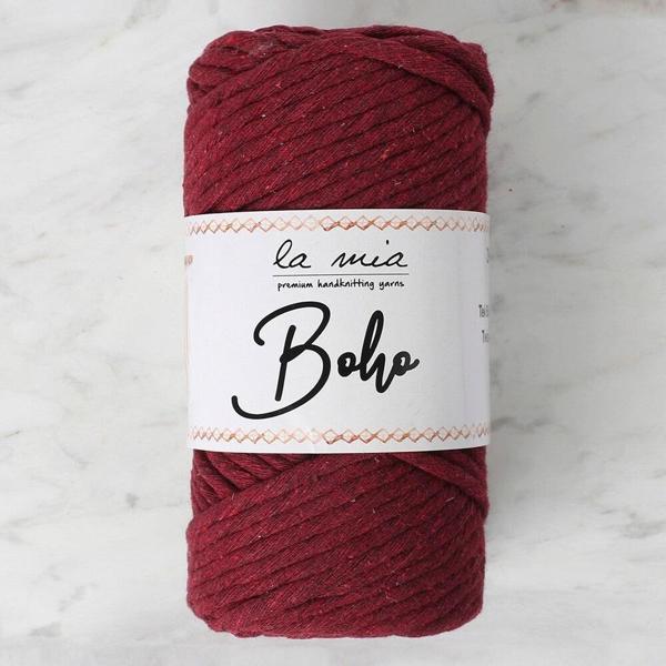 La Mia Boho Bordo Büküm Makrome İpi - L065 - 33999 - Image 1