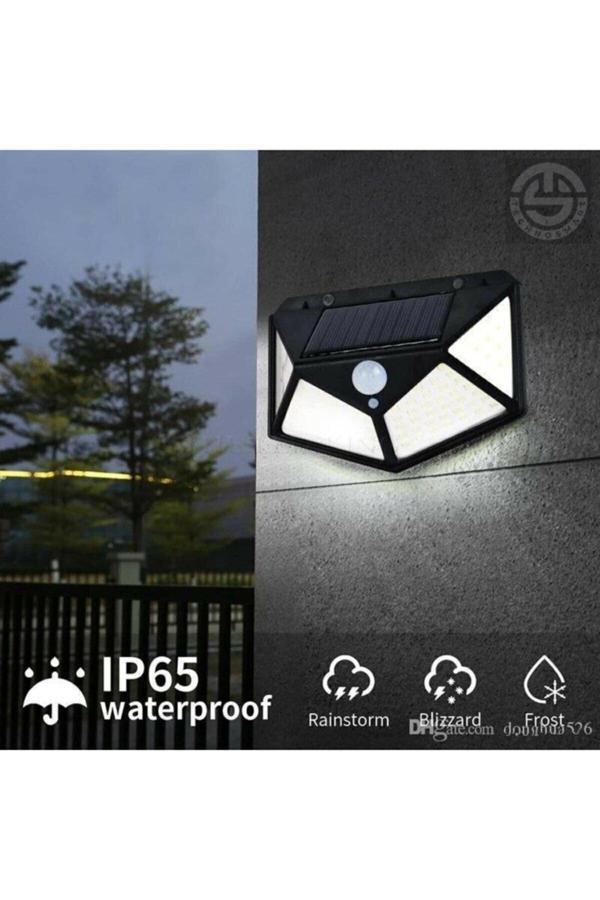 Solar Bahçe Aydınlatma Lambası 100 Led - Image 1