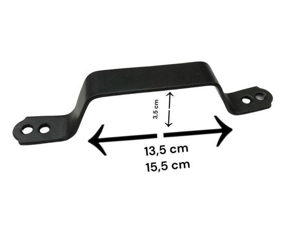 Ennalbur Demir Doğrama Kulp Siyah Kaplama - Image 1