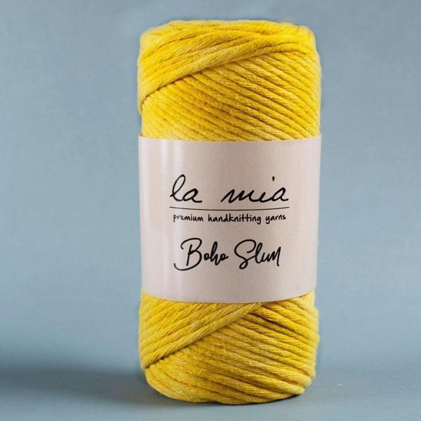 La Mia Boho Slim Sarı El Örgü İpi -L003 - 34195 - Image 1