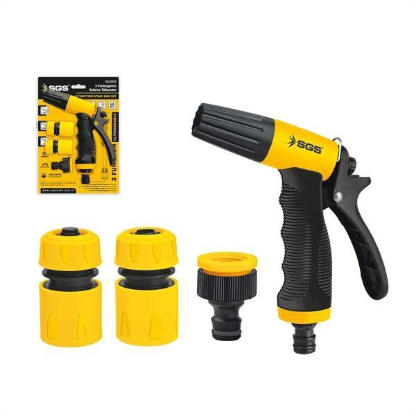 Sgs 4253 3 Fonksiyonlu Sulama Tabancası (4 Parça Set) - Image 1