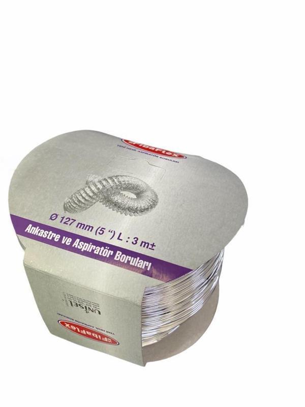 Aspilatör Borusu Telli 127 mm 3 Metre - Image 1