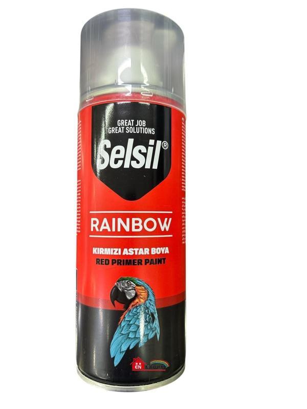 Selsil Rainbow Akrilik Sprey Astar 3009 Kırmızı - Image 1