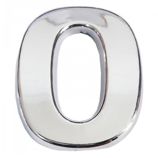 Cemax Krom Yapışkanlı 0 Rakamı 5 cm - Image 1