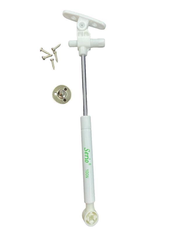 Ennalbur Frenli Gazlı Dolap Kapağı Pistonu 100 N Beyaz - Image 1