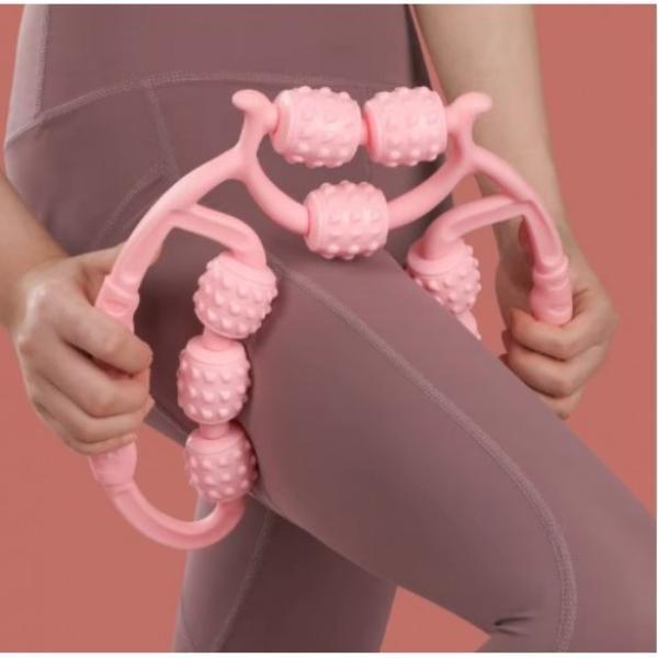 Selülit Masaj Aleti 9 Tekerlekli Lenf Drenaj Rulosu - Image 1