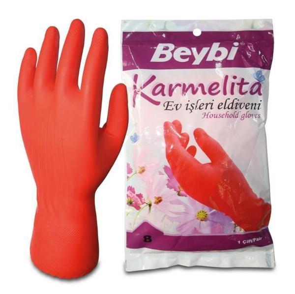 Beybi Karmelita Bulaşık Eldiveni No:8 - Image 1