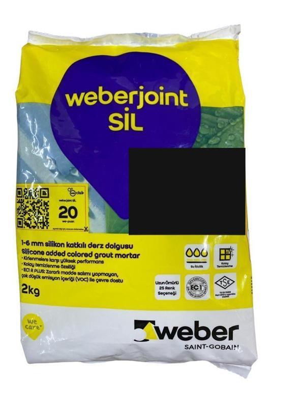 Weber Joint Sil 413 Siyah Derz Dolgu 2 Kg - Image 1
