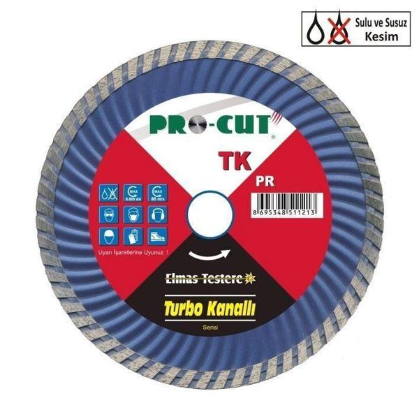 Procut TK 180 mm Turbo Kanallı Elmas Testere - Image 1