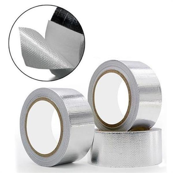 BUFFER® 2 Mt Yüksek Sıcaklık Dayanan Su Geçirmez Çatı  Duvar Çatlak Onarıcı Yapışkan Bant Folyo 5 Cm - Image 1