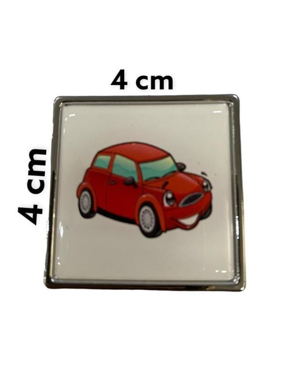 Simge Kare Krom Çekmece Düğmesi - Image 1