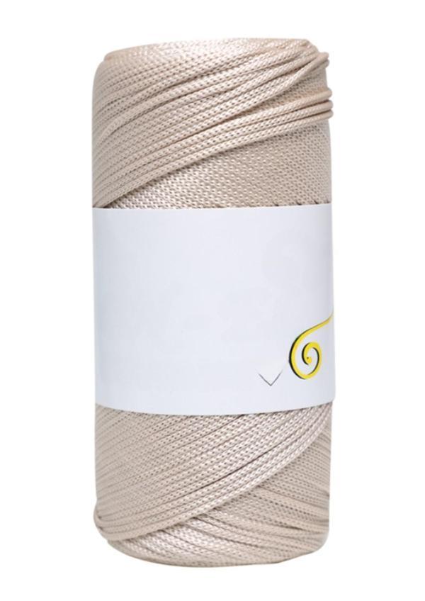 Makrome İpi 3mm Polyester  Bej - Image 1
