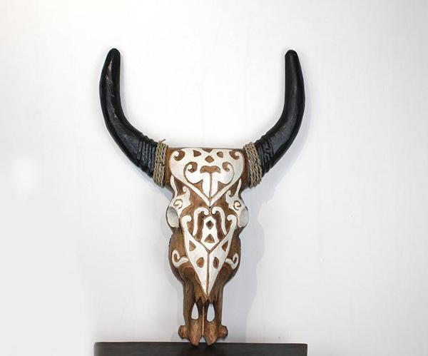 Duvara Asmalı Bufalo Kafası  - Image 1