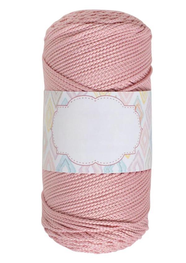 Makrome İpi 3mm Polyester Açık Pembe - Image 1