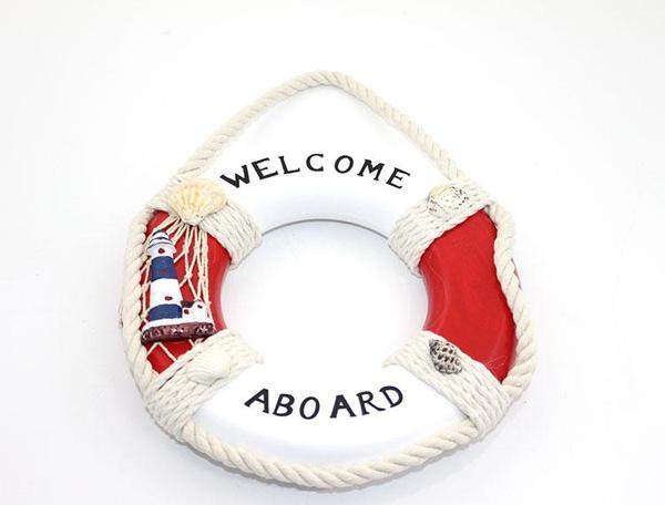 Ahşap Marin Duvara Asmalı Simit Model 2 - Image 1