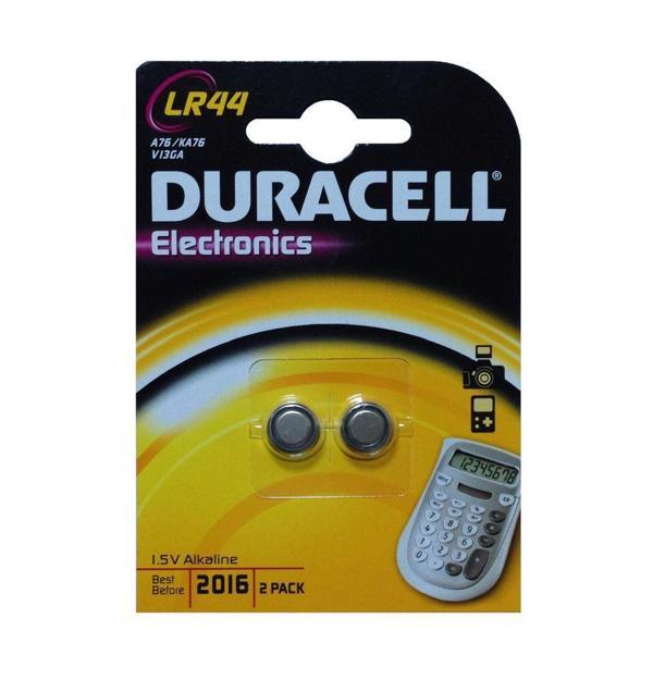Duracell LR44/AG13/A76 1.5 Volt Alkalin Pil 2'li Paket - Image 1