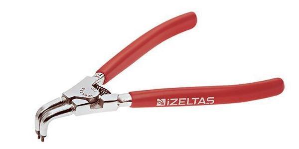 İzeltaş 3311 Dış Segman Pensi 125 mm Yaylı Eğri - Image 1
