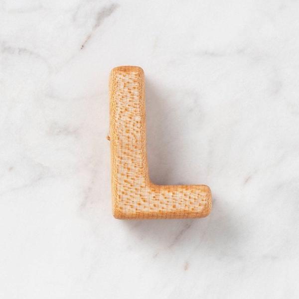 Hobi Baby Organik Ahşap Harf - L - Image 1