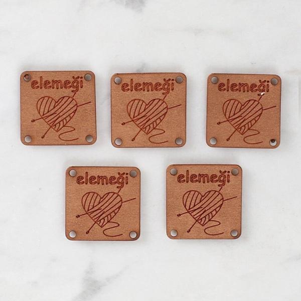 Loren Crafts Elemeği Deri Arma 5 Adet - 1571 - Image 1