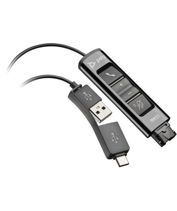 PLY DA85 USB to QD BLK Adptr TAA - Image 1