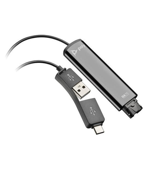 PLY DA75 USB to QD BLK Adptr TAA - Image 1