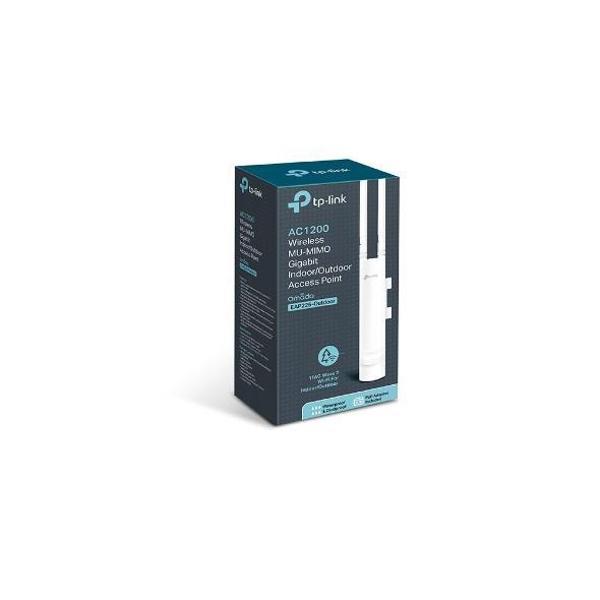 TP-LINK OMADA EAP225-OUTDOOR AC1200 1XGBIT RJ45 300MBPS/2.4GGZ/867MBPS/5GHZ ACCESS POINT (ADAPTÖRLÜ) - Image 1