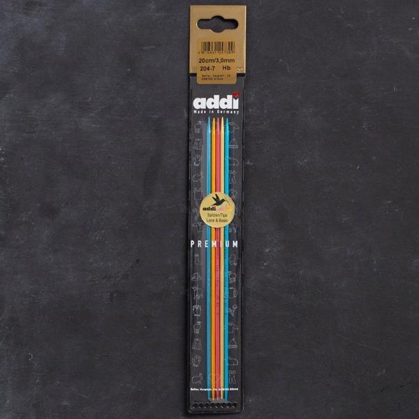 Addi Colibri 3mm 20cm Renkli Çorap Şişi - 204-7 - Image 1