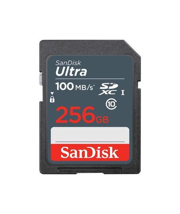 SanDisk Ultra 256GB SDXC Memory Card 100MB/s - Image 1