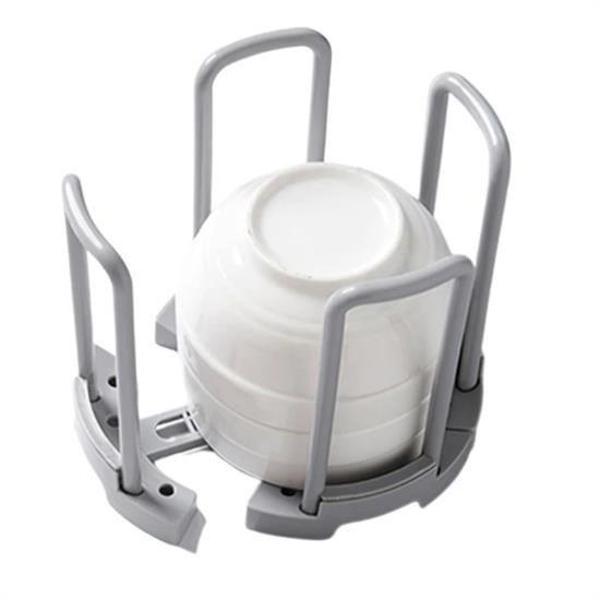 BUFFER® Tabak Bardak Kase Standı Bulaşık Kurutma Tutucu Mutfak Düzenleyici Organizatör - Image 1