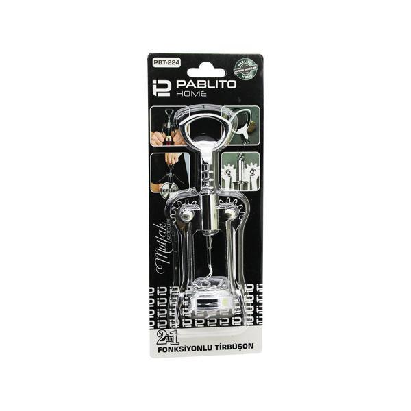 2İN1  METAL ÇELİK  TİRBUŞON - KAPAK  AÇACAK (5250) - Image 1