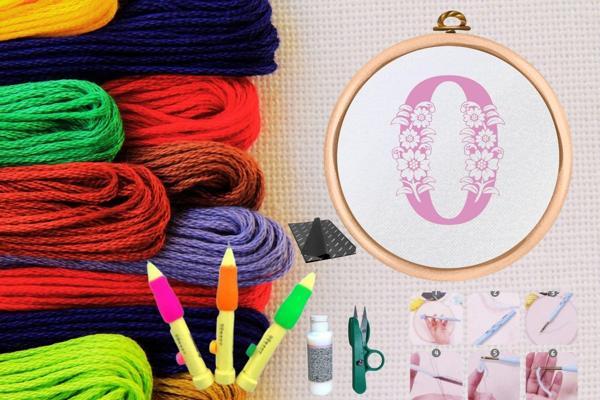 Punch Seti Nakış Seti Kasnaklı Kendin Yap Seti Seri 83 - Image 1