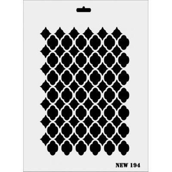 Rich New Seri N-194 Stencil 35x25 cm - Image 1