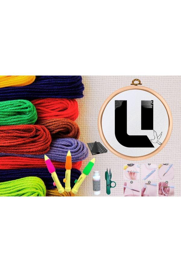 Punch Seti Nakış Seti Kasnaklı Kendin Yap Seti Seri 91 - Image 1