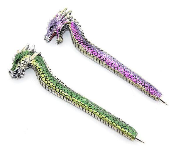 Dragonlu Polyester Tükenmez Kalem  - Image 1