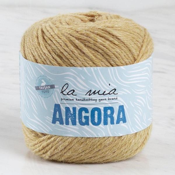 La Mia Angora 50gr Bej El Örgü İpi - L132 - 33807 - Image 1