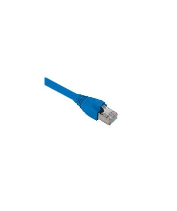 Cat6A S/FTP Patch Cord LSOH 0,5m Mavi - Image 1