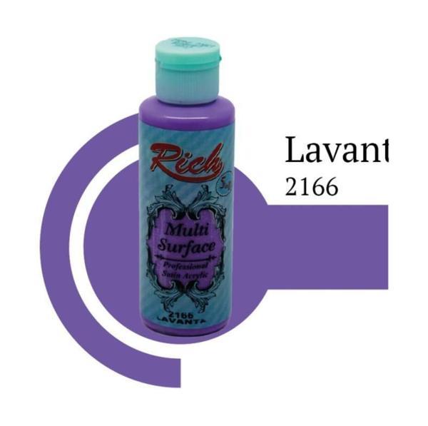 Rich Multi Surface 2166 Lavanta Akrilik Boya 120 cc - Image 1