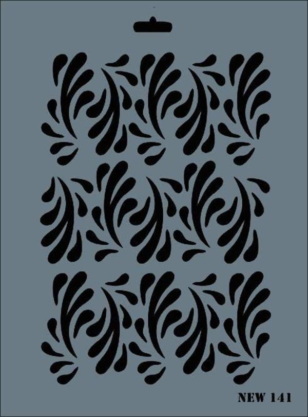 Rich New Seri N-141 Stencil 35x25 cm - Image 1