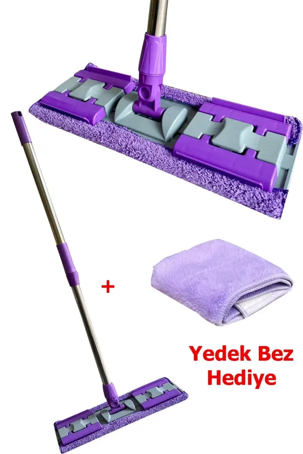 Mandallı Mop Seti Yer Duvar Tavan Cam Mopu Tüm Yüzeyler için (5250) - Image 1