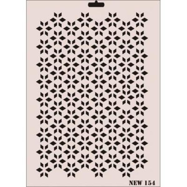 Rich New Seri N-154 Stencil 35x25 cm - Image 1