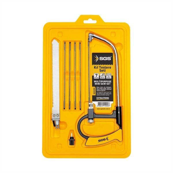 Sgs 205 Çok Amaçlı Kıl Testeresi Seti 7 Parça - Image 1