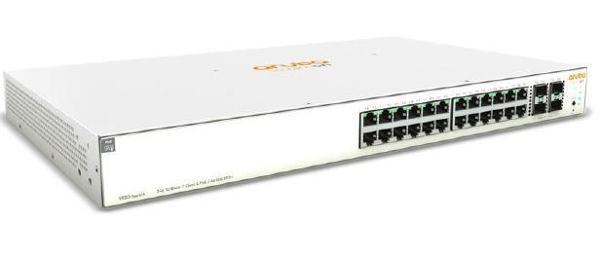 HPE ARUBA ION 1930 JL682A 24 PORT GIGABIT+ 4XSFP1/10GB L2+ YÖNETİLEBİLİR RACKMOUNT SWITCH - Image 1