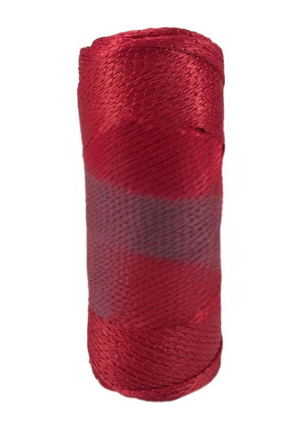 Makrome İpi 3mm Polyester Vişne - Image 1
